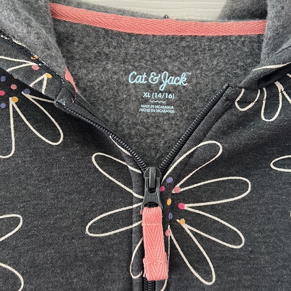 NWOT Cat & Jack Flower Jacket - Picture 2 of 4